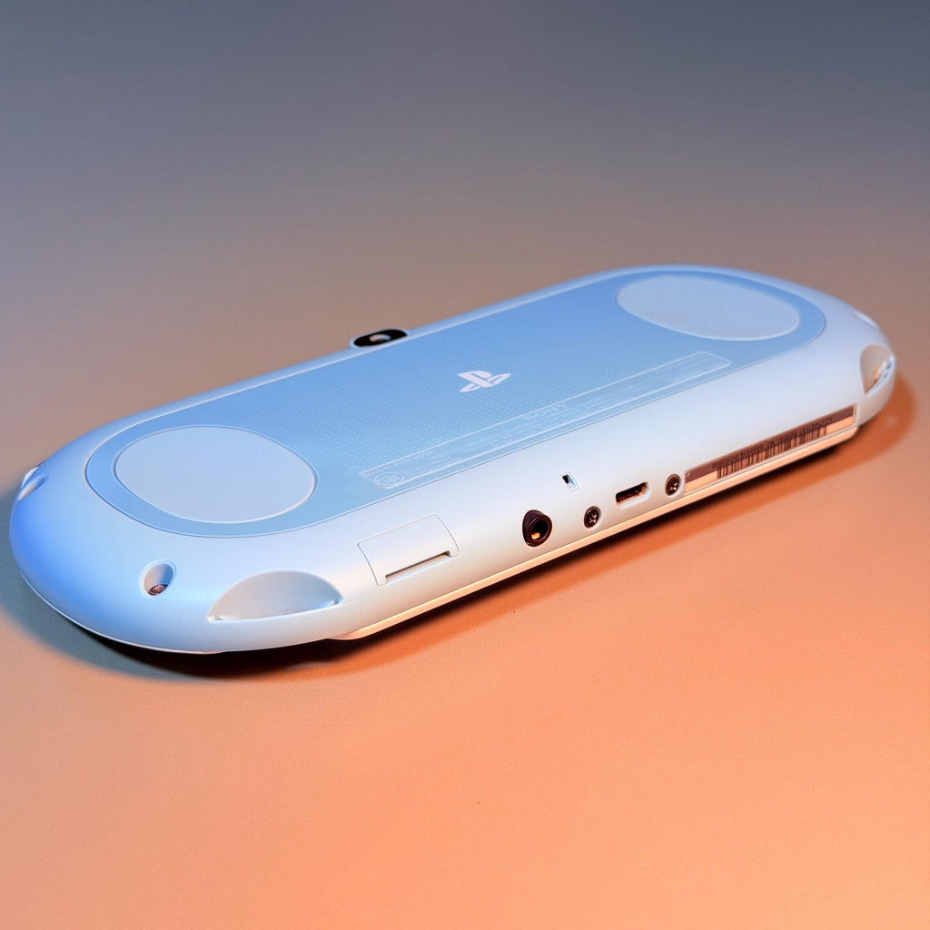 Vintage PS Vita 2000 Slim Console | Light Blue White | Japanese Model | Charger Included
