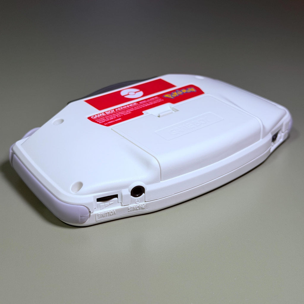Game Boy Advance IPS Console | Red & White Shell | High-Resolution IPS | Modded