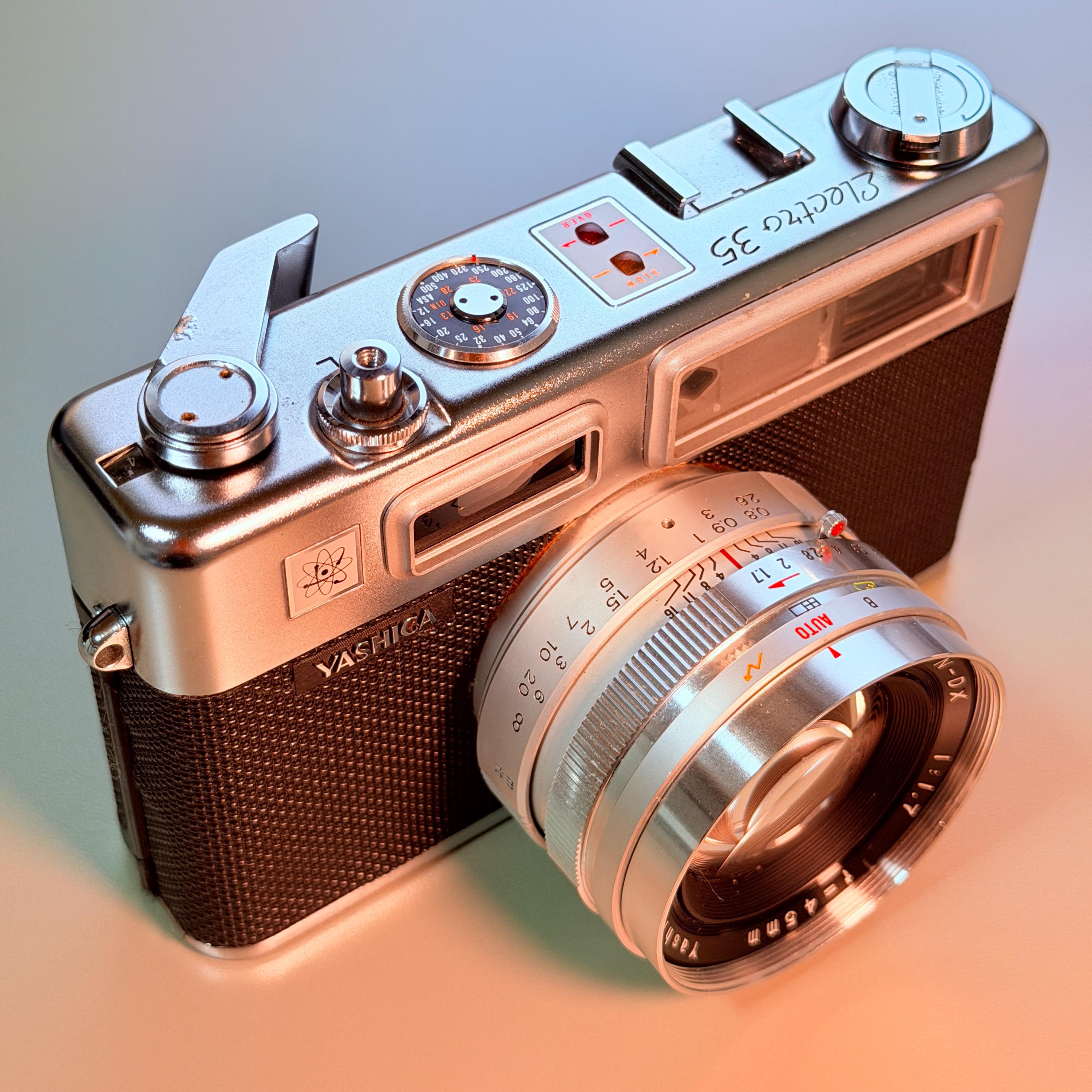 Yashica Electro 35 Silver Rangefinder Camera | Fully Serviced |