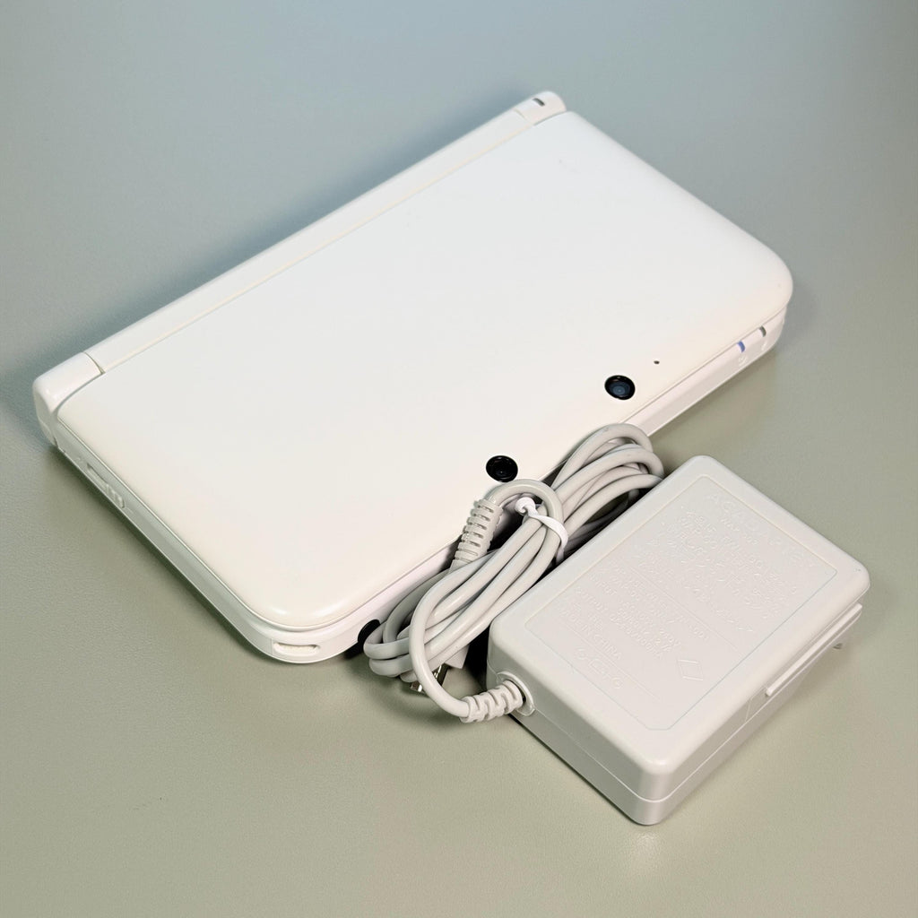 Vintage 3DS LL White Console | Japanese Model | AC Adapter Included