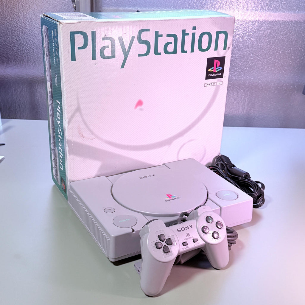 Sony PlayStation 1 PS1 Console | Original Box | Controller | Cables Included