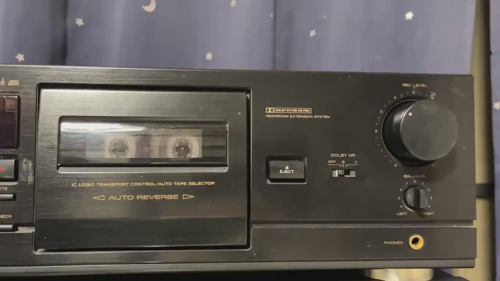 TEAC R-565 Stereo Hi-Fi Cassette Deck – Vintage Japanese Audio